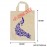 Akshay Cotton Thamboolam Bag Peacock Print - W 10 H 12 inches