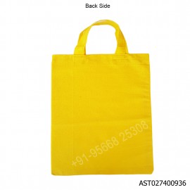 Upanayanum Yellow Cotton Bag - W 10 H 12 inches