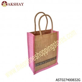 Akshay Jute Bag 832VC Pack of 15