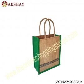 Akshay Jute Bag 832VC Pack of 15