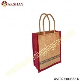 Akshay Jute Bag 832VC Pack of 15