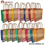 Akshay Jute Bag 832VC Pack of 15