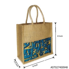 Designer Jute Thamboolam Bag - 948