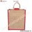 AKSHAY Dual Tone Red & Natural Jute Bag - W10 H12 Side 6 Inches