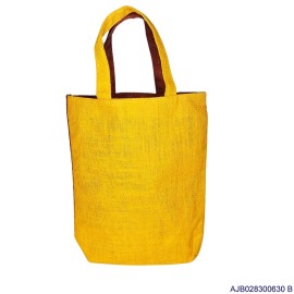 Jute Thamboolam Bag | Dual Colour - 630 | W10 H 12 Inches 