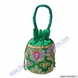 Embroidery Potli Bag-669VC