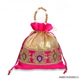 Embroidery Potli Bag-693VC