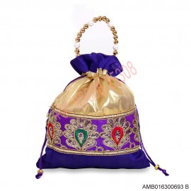 Embroidery Potli Bag-693VC