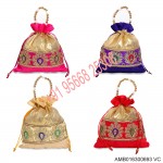 Embroidery Potli Bag-693VC