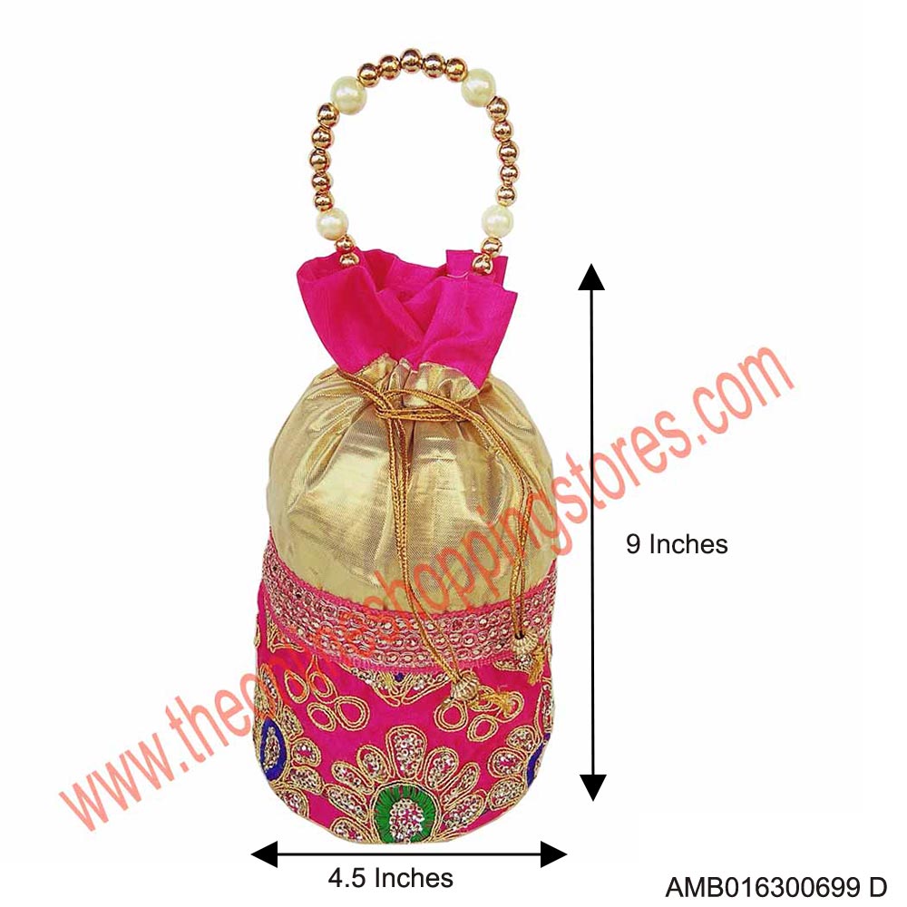 Embroidery Potli Bag-699VC