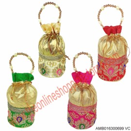 Embroidery Potli Bag-699VC